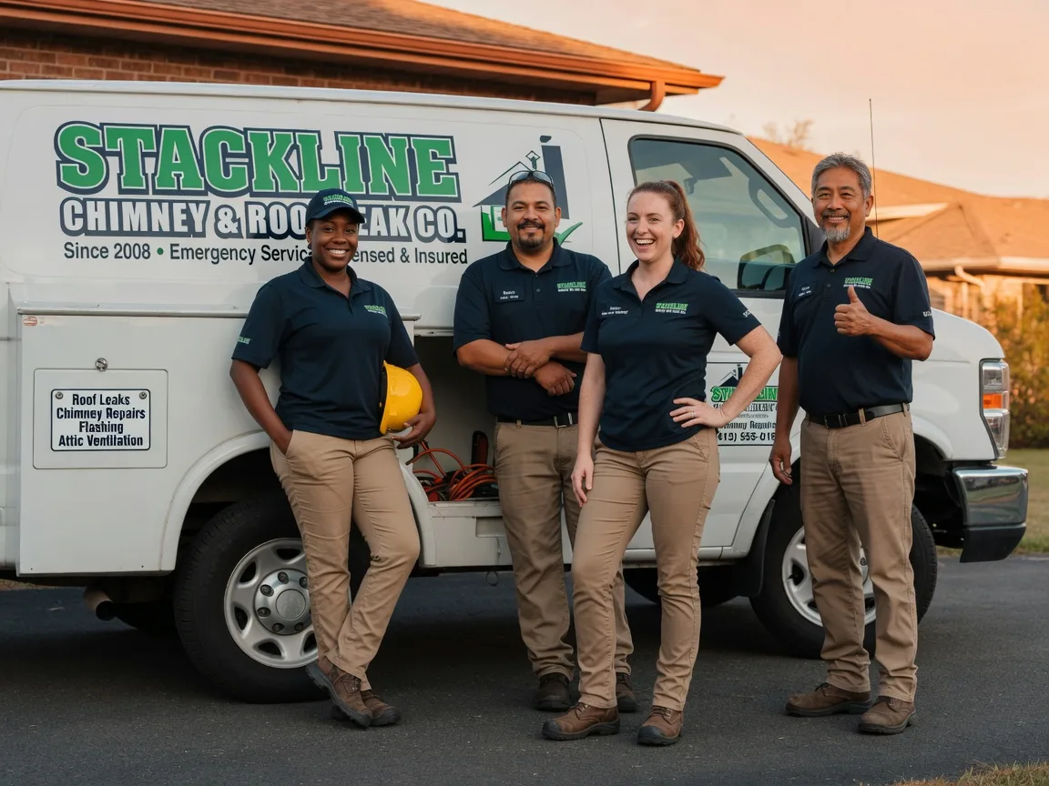 Chimney flashing repair company in Beaufort, MO